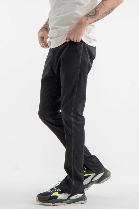 Black Kimono Trousers