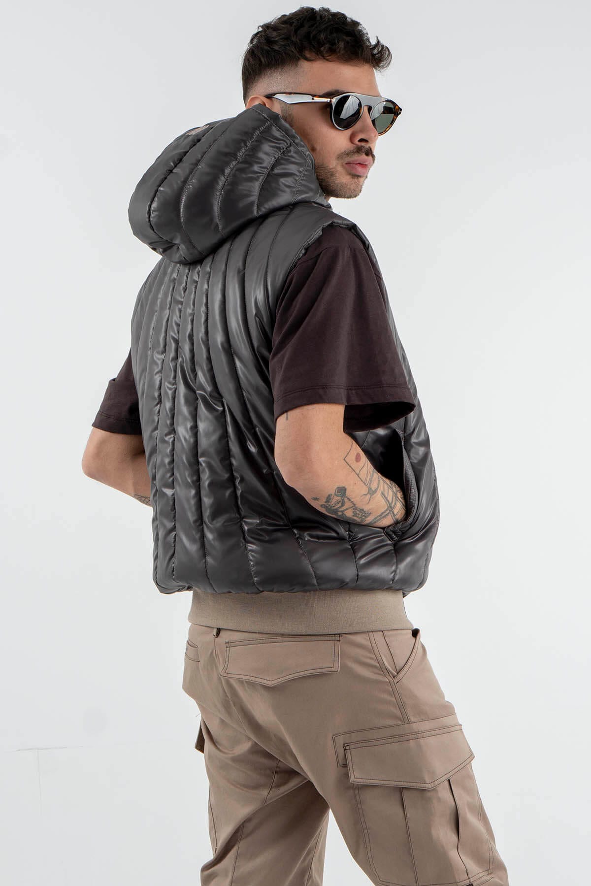 Hooded Puffer Vest