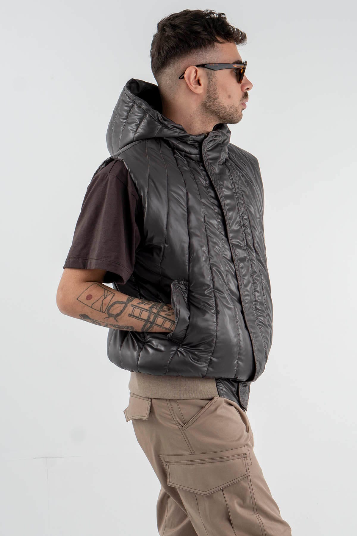 Hooded Puffer Vest