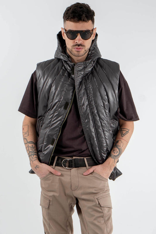 Hooded Puffer Vest