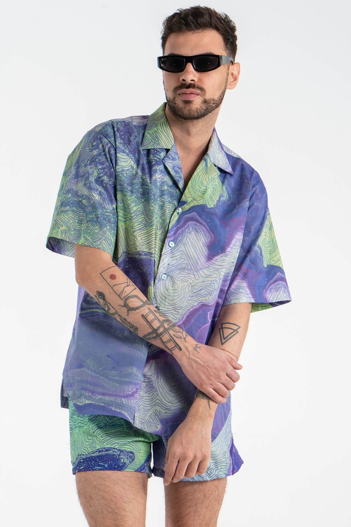 Hawaii Short Sleeve Shirt “Voyage”