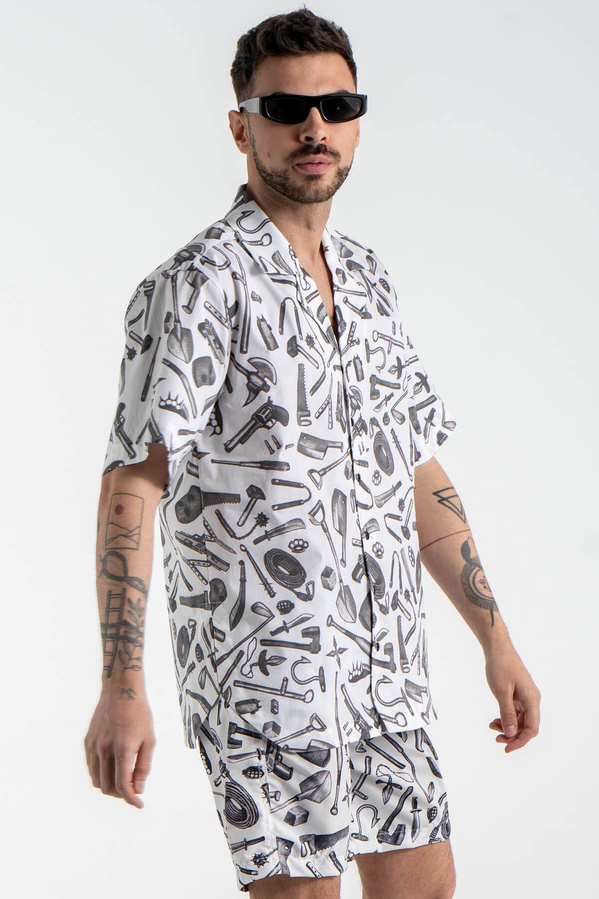 Hawaii Short Sleeve Shirt “Combat-Ready”