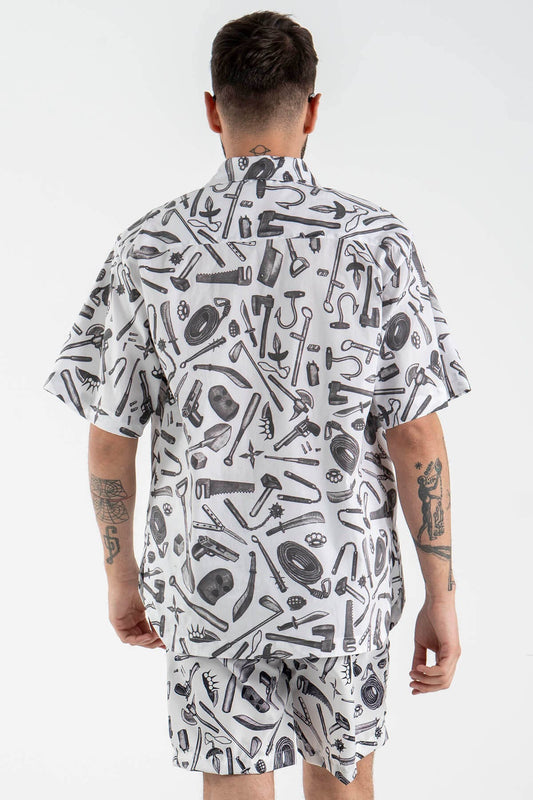Hawaii Short Sleeve Shirt “Combat-Ready”