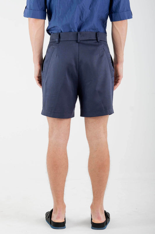 Chino Shorts in Navy Blue