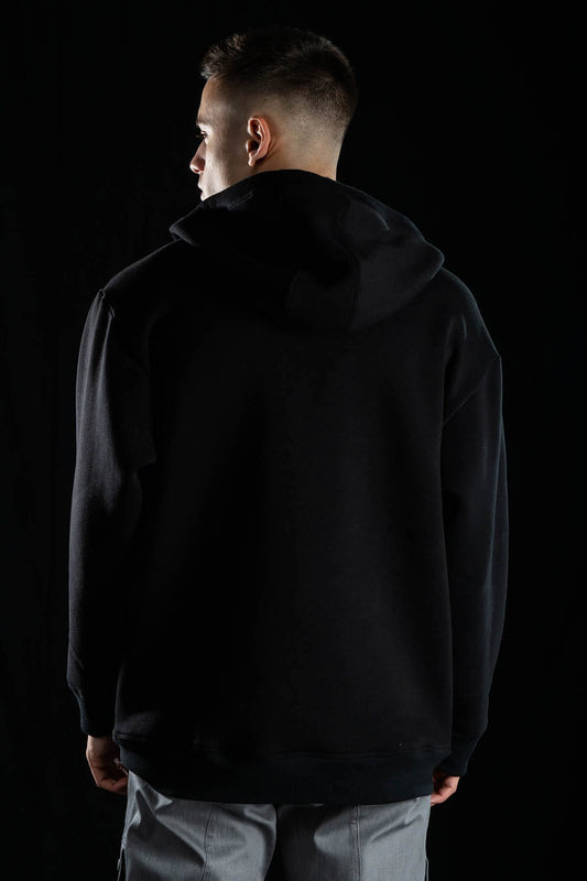 Oversized Hoodie with Print ‘Guten Morgen MotherF*cker’