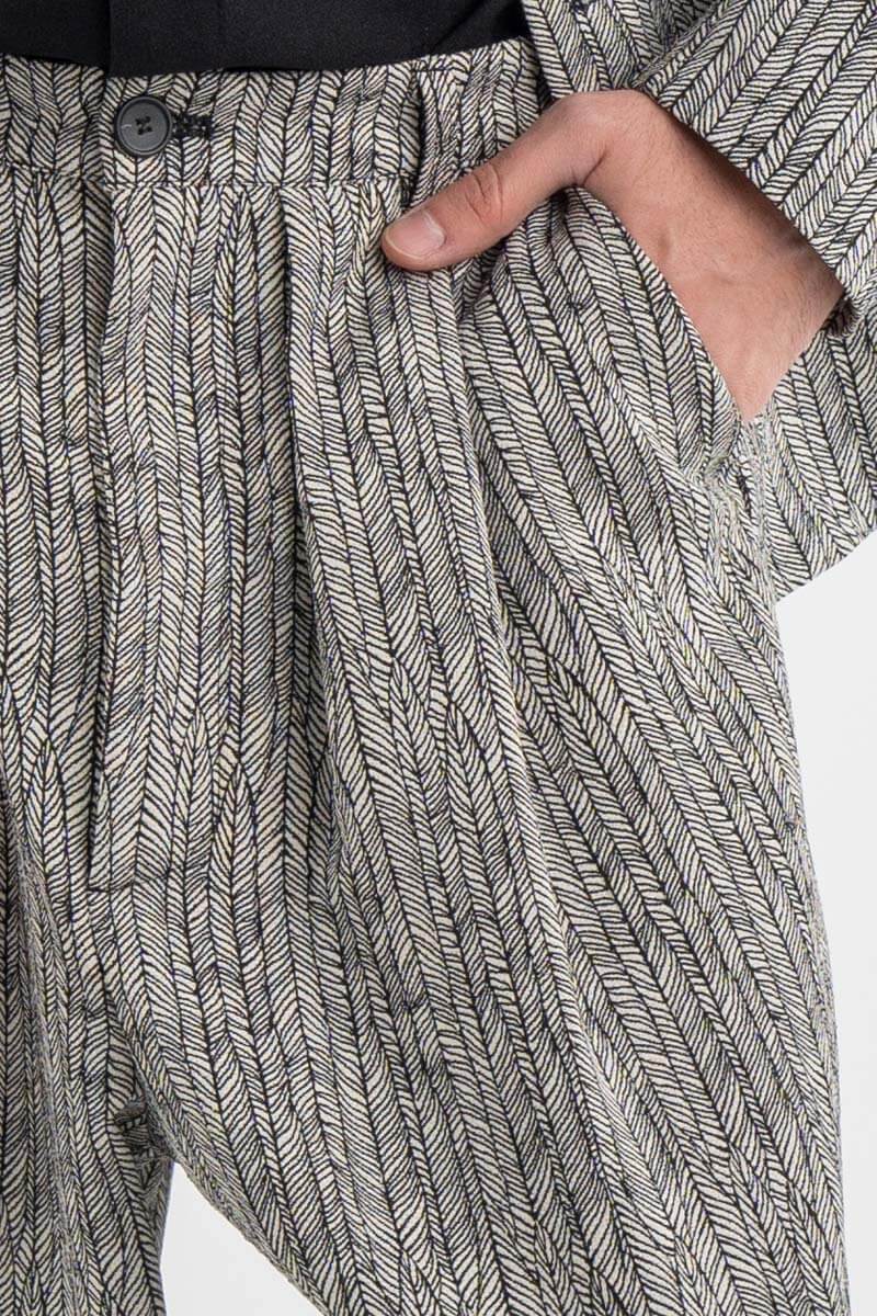 Jacquard Trousers