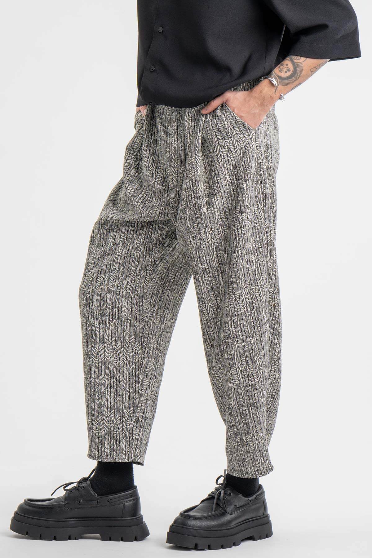 Jacquard Trousers