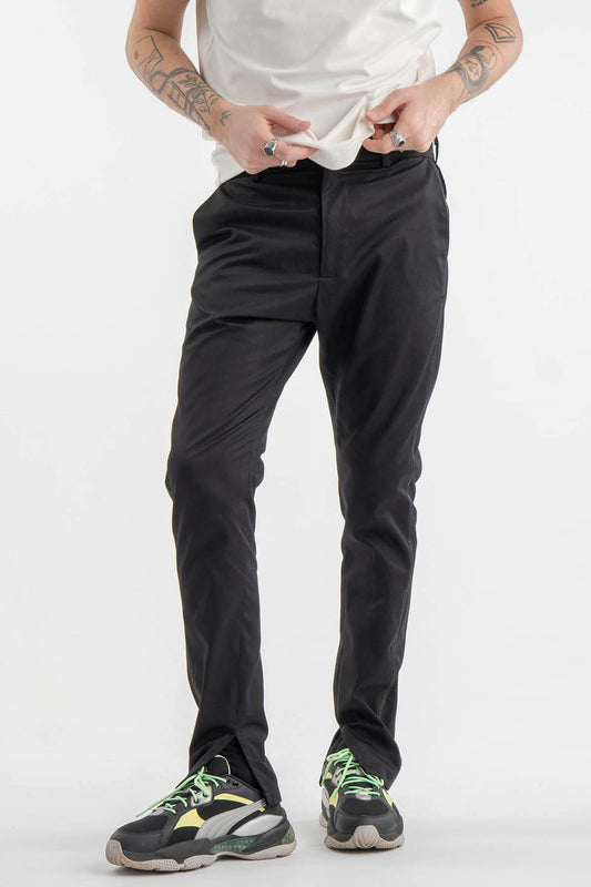 Black Kimono Trousers