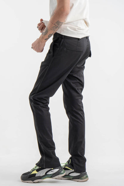 Black Kimono Trousers