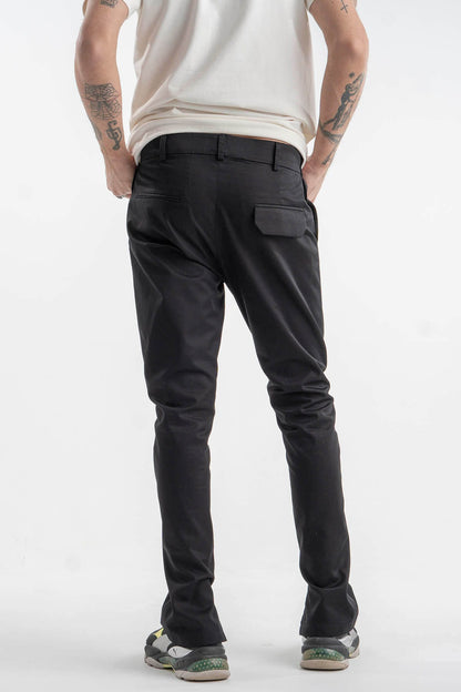 Black Kimono Trousers
