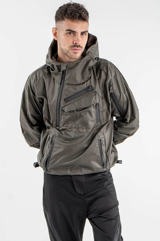 Urban Style Anorak – Army Green