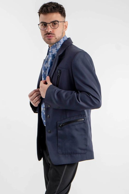 Blazer in Dark Blue