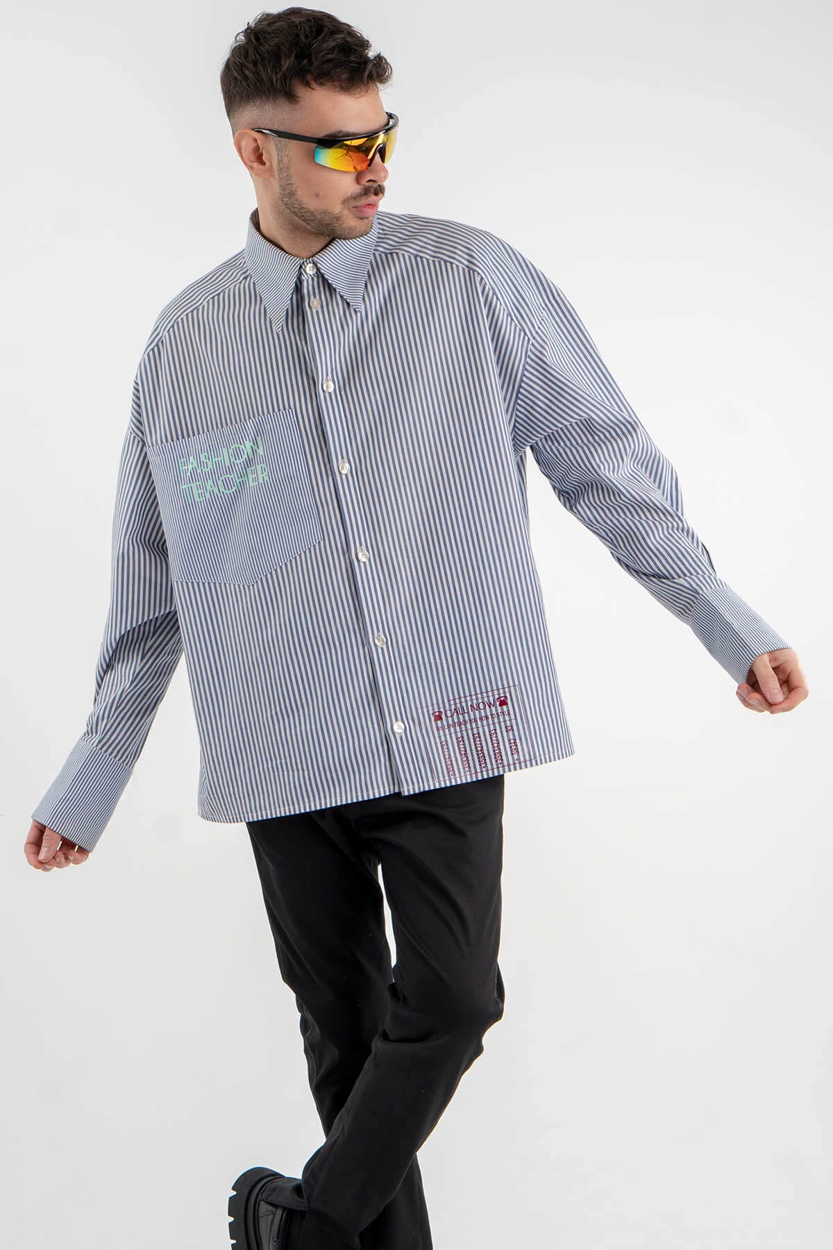 Oversize Shirt “Fashion Teacher”