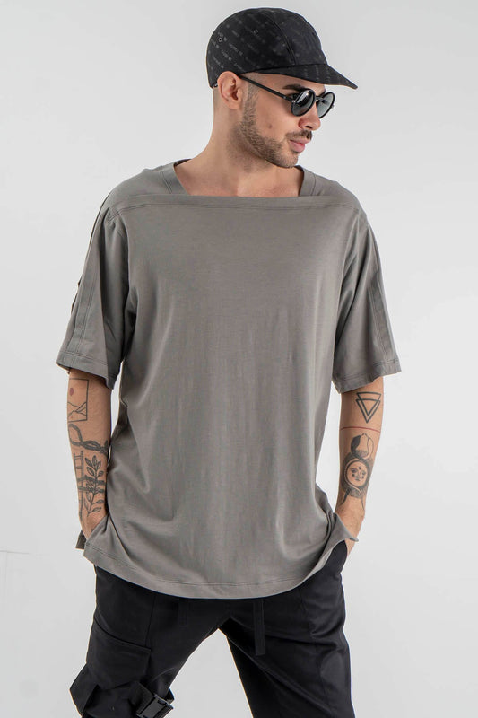 Oversized T-shirt in Grey