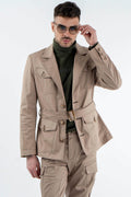 Belted Safari Jacket