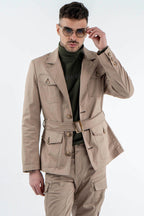Belted Safari Jacket