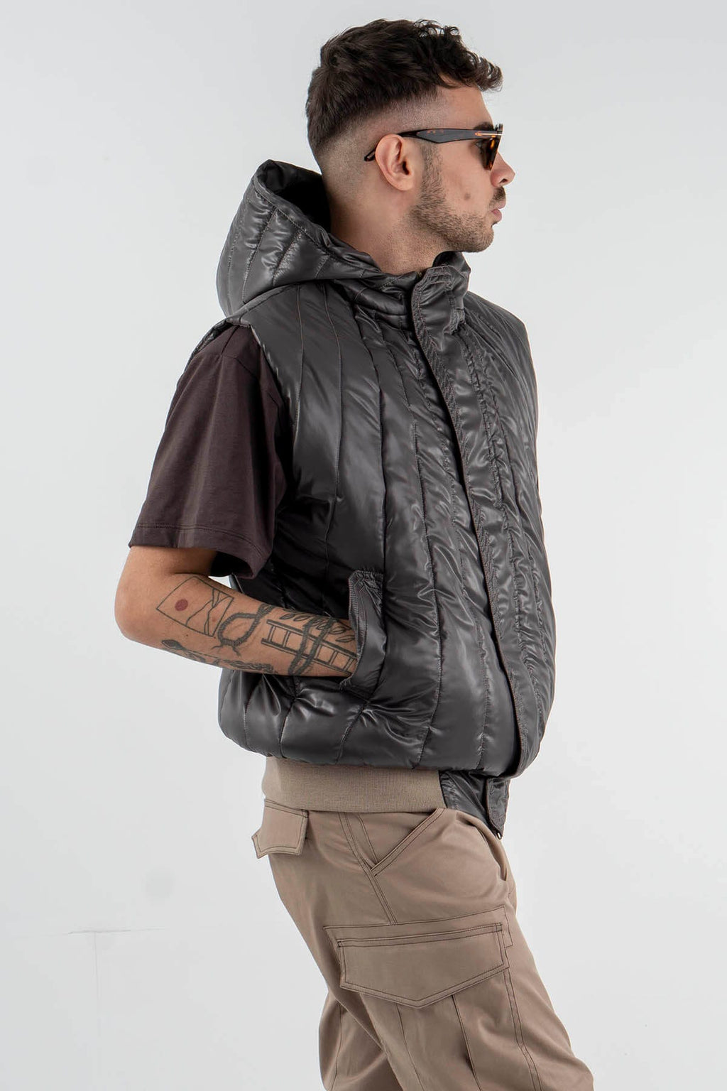 Hooded Puffer Vest