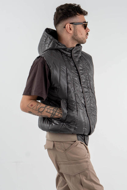 Hooded Puffer Vest