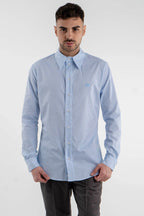 Light Blue Striped Shirt