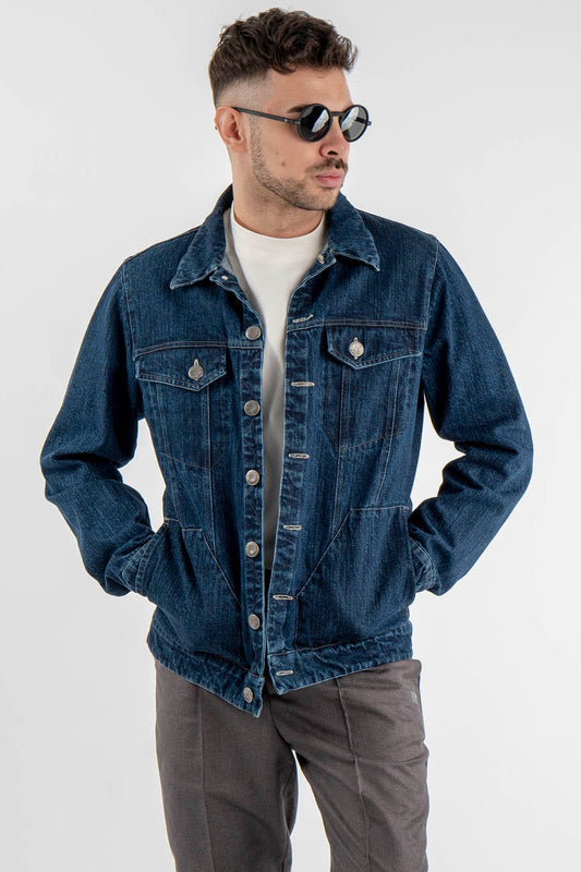Embroidered Denim Jacket “Provocateur”