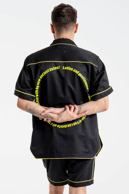 Satin Short Sleeve Sleepwear Top