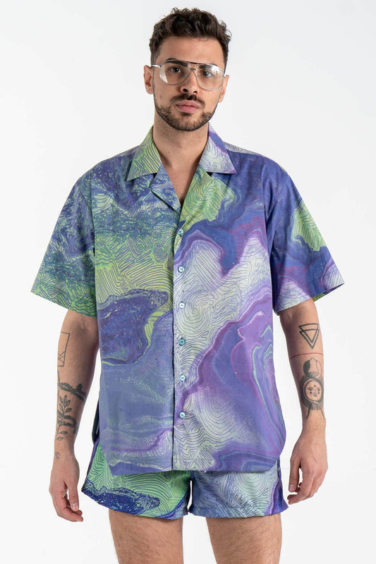 Hawaii Short Sleeve Shirt “Voyage”