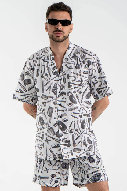 Hawaii Short Sleeve Shirt “Combat-Ready”