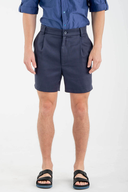 Chino Shorts in Navy Blue