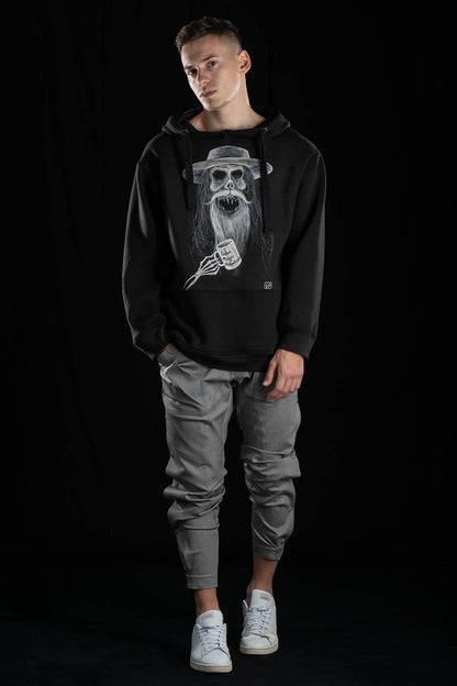 Oversized Hoodie with Print ‘Guten Morgen MotherF*cker’