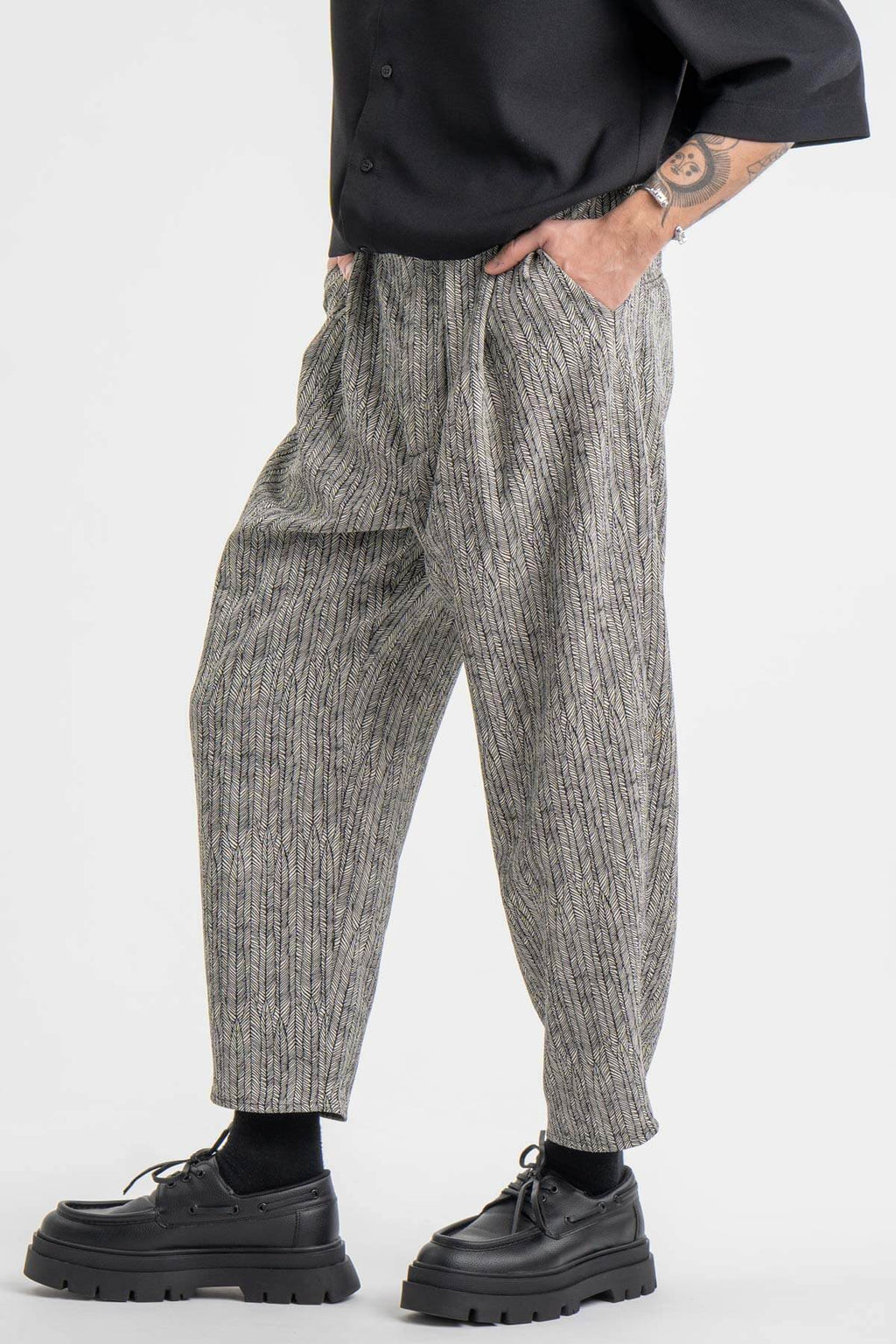 Jacquard Trousers